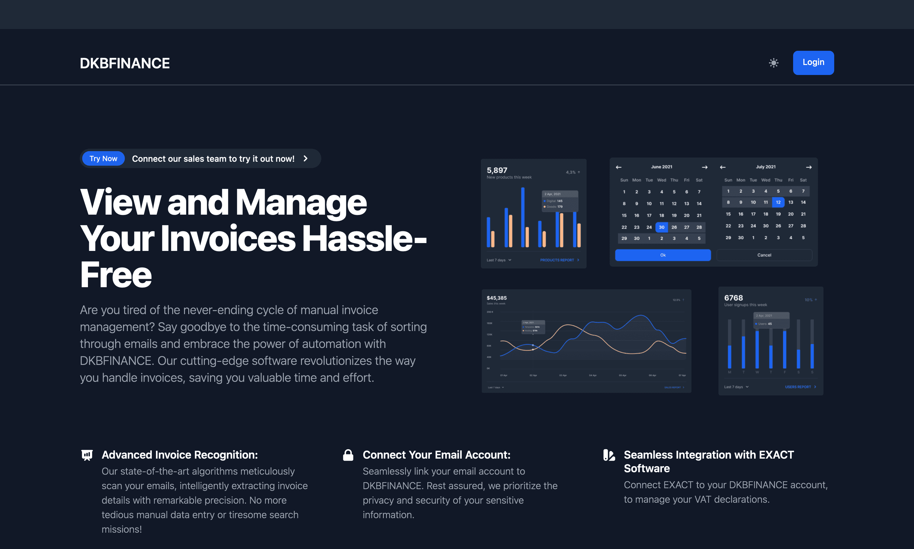 OCR Dashboard System